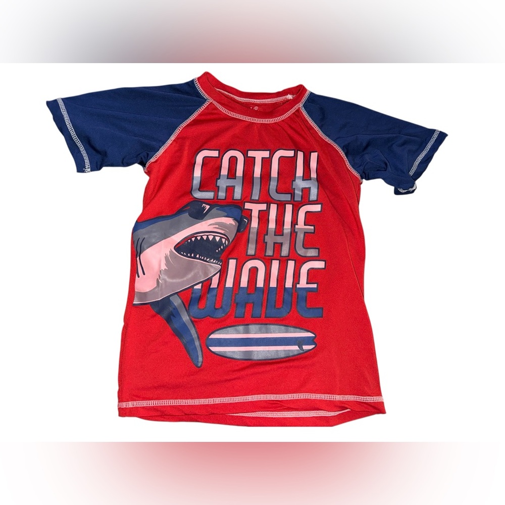 Boys quad seven swim shirt